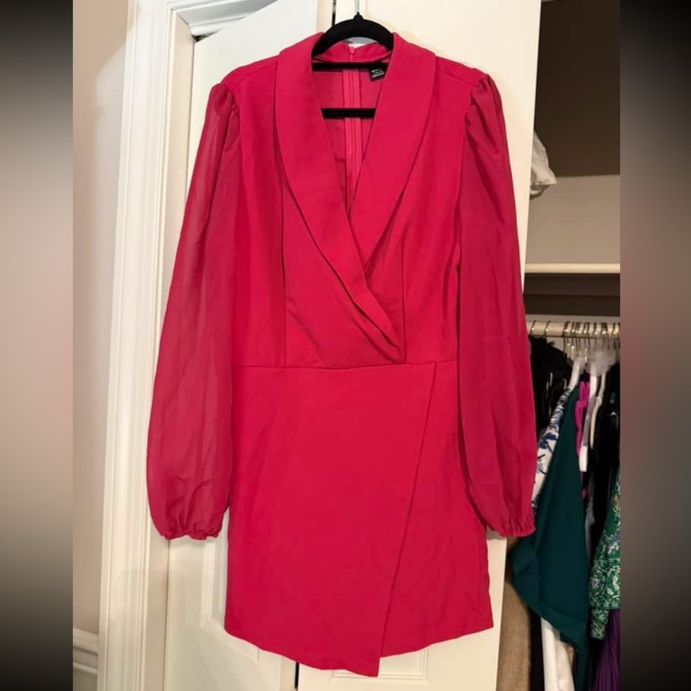 Hot Pink Women's Romper
